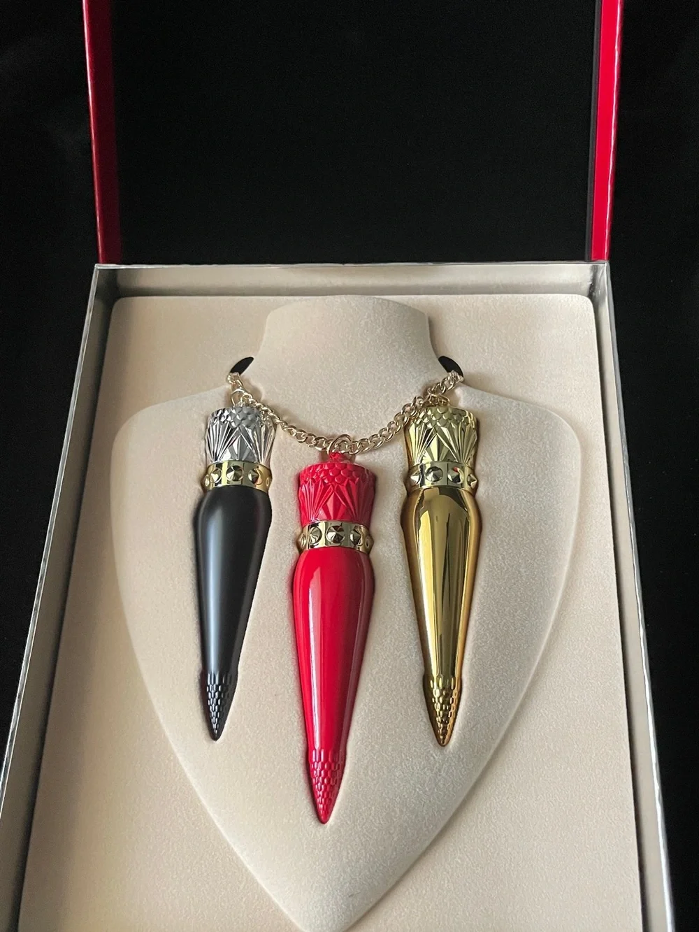 Christian Louboutin Rouge Red Lipstick Packaging